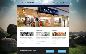 Springfield Eyecare Website Design